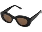 Elizabeth And James Fray (black/brown Mono Lens) Fashion Sunglasses
