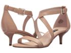 Nine West Xaeden Strappy Heel Sandal (light Natural Leather) Women's Shoes