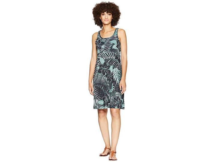 Columbia Freezertm Iii Dress (black Hawaii Print) Women's Dress