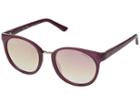 Guess Gu7601 (milky Pink Front/gradient/pink Mirror Lens) Fashion Sunglasses