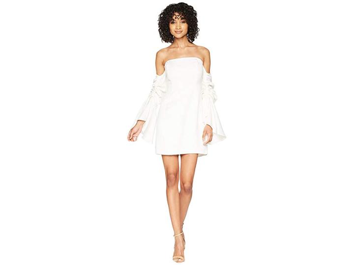 Bardot Inez Drawcord Dress (ivory) Women's Dress