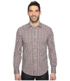 Dockers Premium Refined Poplin Slim Fit (branch Rio Red Plaid) Men's Clothing