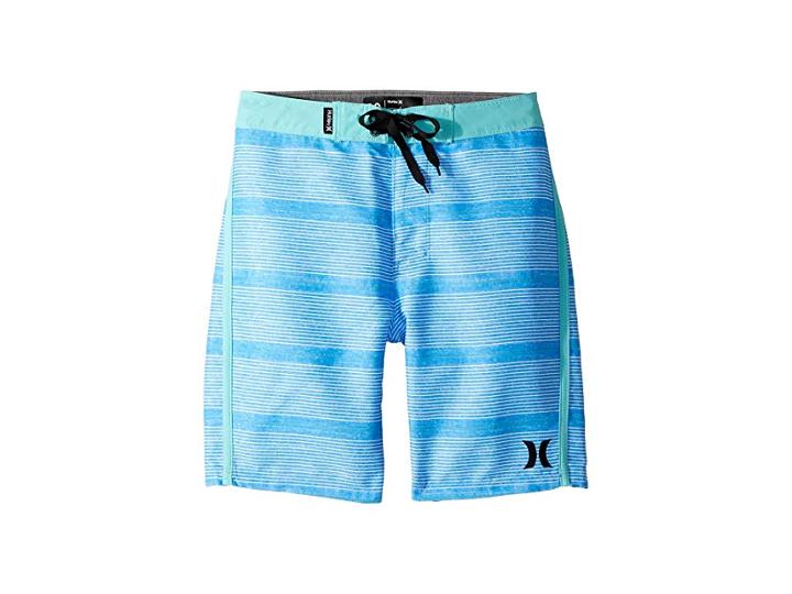 Hurley Kids Shoreline Boardshorts (big Kids) (pool Blue) Boy's Swimwear