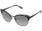 Michael Kors Evy 0mk1023 56mm (satin Black/grey Gradient) Fashion Sunglasses