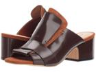 Kelsi Dagger Brooklyn Sadie Slide (chestnut) Women's Shoes