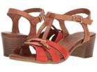 Spring Step Stafani (red Multi) Women's Shoes