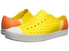 Native Shoes Jefferson (crayon Yellow/shell White/gradient Block) Shoes