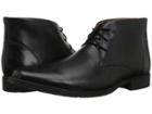Clarks Tilden Top (black Leather) Men's Shoes