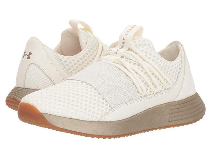 Under Armour Ua Breathe Lace X Nm (ivory/metallic Faded Gold/metallic Faded Gold) Women's Shoes