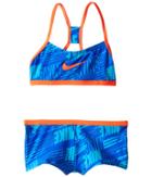Nike Kids Racerback Bikini (big Kids) (hyper Cobalt) Girl's Swimwear