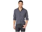 Pendleton Sir Pendleton Button Down Shirt (blue Plaid) Men's Long Sleeve Button Up