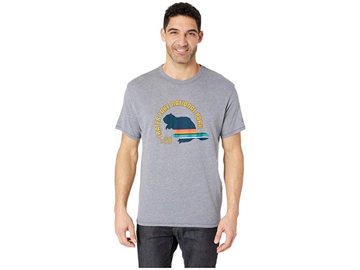 Pendleton Crater Lake Park Tee (vintage Navy) Men's Clothing