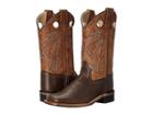 Old West Kids Boots Western Boots (toddler/little Kid) (brown Tumble/tan Fry) Cowboy Boots