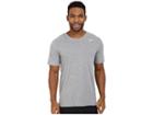 Nike Dri-fittm Version 2.0 T-shirt (carbon Heather/carbon Heather/white) Men's T Shirt