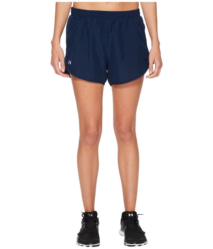 Under Armour Fly By Shorts (academy/academy/reflective) Women's Shorts