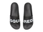 Dsquared2 Logo Slide (black/white) Men's Slide Shoes