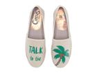 Circus By Sam Edelman Leni-36 (ivory (talk To The Palm) Two-tone Heavy Canvas) Women's Shoes