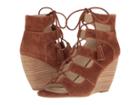 Seychelles Delirious (cognac Suede) Women's Wedge Shoes