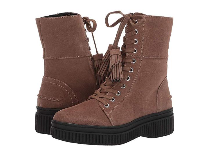 Franco Sarto Becks (birchwood) Women's Lace-up Boots