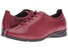 Mephisto Valentina (oxblood Silk) Women's Lace Up Casual Shoes