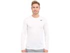 Nike Legend 2.0 Long Sleeve Tee (white/black/black) Men's T Shirt