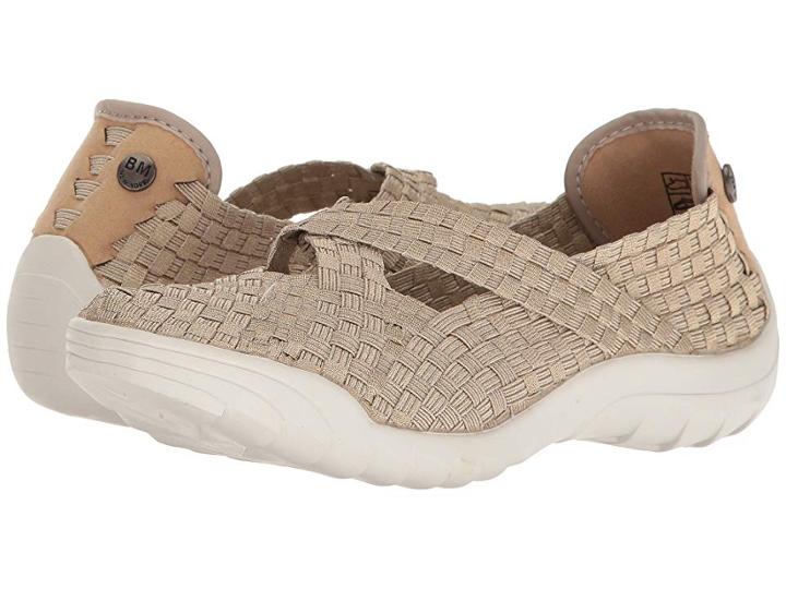 Bernie Mev. Rigged Becca (light Gold) Women's Maryjane Shoes