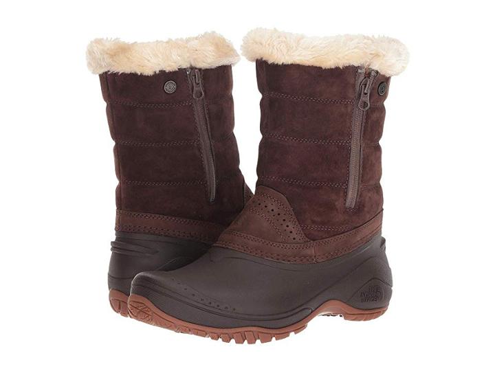 The North Face Shellista Iii Pull-on (coffee Bean Brown/cargo Khaki) Women's Boots