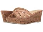 Nine West Caserta (natural Leather) Women's Wedge Shoes
