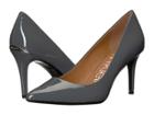 Calvin Klein Gayle Pump (steel Greystone Patent) High Heels