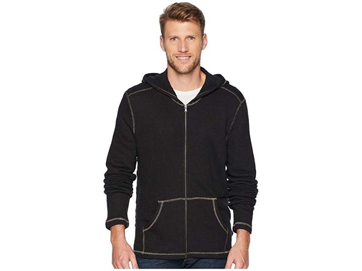Agave Denim Nautilus Hoodie (stretch Limo) Men's Clothing