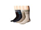 Columbia Pop Stripe Wool Crew 4-pack (multi Assorted) Men's Crew Cut Socks Shoes