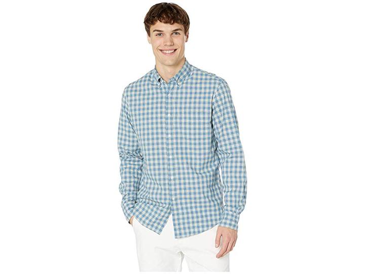 J.crew Slim Stretch Secret Wash Shirt (oyster Seashore) Men's Clothing