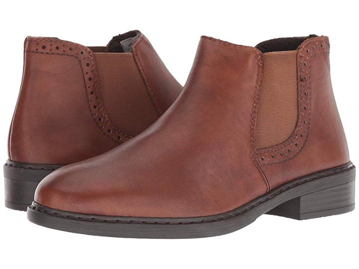 Rieker 77584 Josefin 84 (chestnut) Women's Shoes