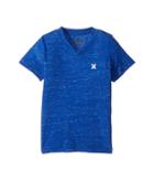 Hurley Kids Cloud Slub Staple V-neck Tee (little Kids) (racer Blue) Boy's T Shirt