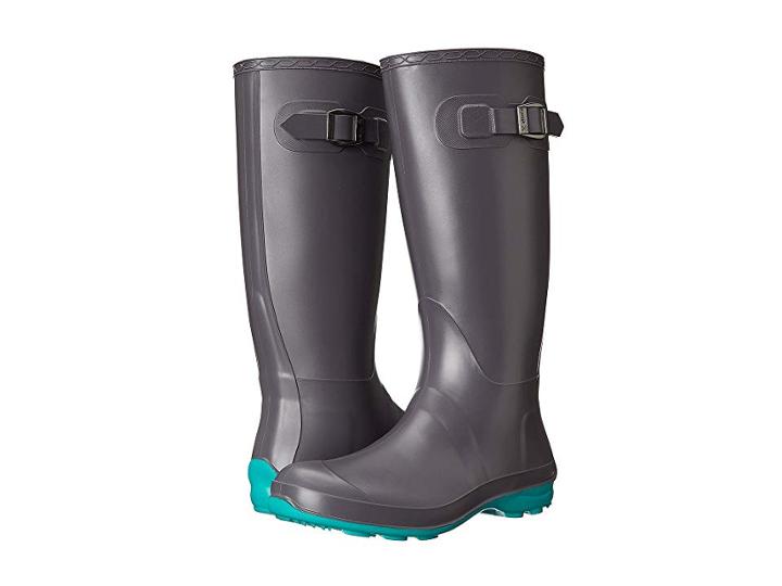 Kamik Olivia (charcoal 1) Women's Rain Boots