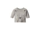 Peek Bear Tee (infant) (light Heather Grey) Boy's T Shirt