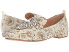 Badgley Mischka Salma (ivory Brocade) Women's Shoes