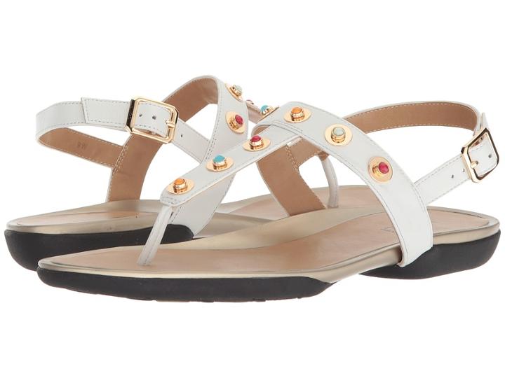 Vaneli Wally (white Nappa/multicolor Trim) Women's Shoes