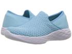 Skechers Kids You 81158l (little Kid/big Kid) (light Blue) Girl's Shoes