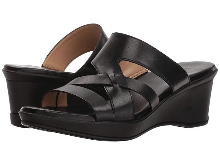 Naturalizer Vivy (black Leather) Women's Sandals