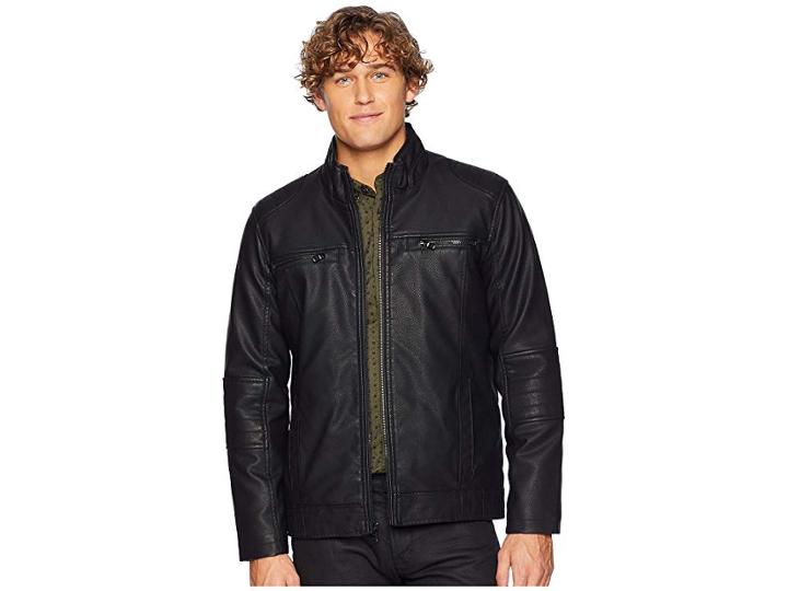Buffalo David Bitton Pu Bomber (black) Men's Coat
