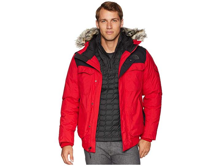 The North Face Gotham Jacket Iii (tnf Red/tnf Black) Men's Coat