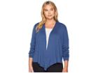 Nic+zoe Plus Size Four-way Cardy Heavyweight (mineral) Women's Sweater