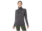 New Balance Heathertech Pullover (black Heather) Women's Clothing