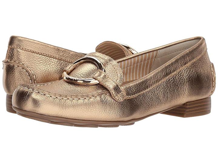 Anne Klein Harmonie (gold Leather) Women's Shoes