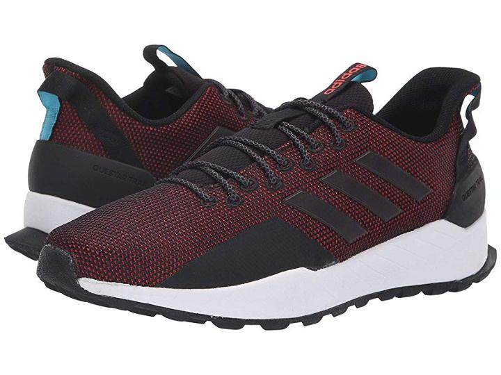 Adidas Running Questar Trail (black/black/hi-res Red) Men's Shoes