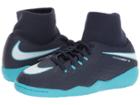Nike Kids Hypervenomx Phelon Iii Dynamic Fit Ic Soccer Shoe (little Kid/big Kid) (obsidian/white/gamma Blue/glacier Blue) Kids Shoes