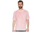 True Grit Topanga Combed Cotton And Hand Treated Wash Short Sleeve Crew Neck Tee (soft Red) Men's T Shirt