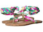 Lilly Pulitzer Harbor Sandal (multi Shady Lady) Women's Sandals