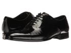 Giorgio Armani Cap Toe Oxford (black) Men's Lace Up Casual Shoes
